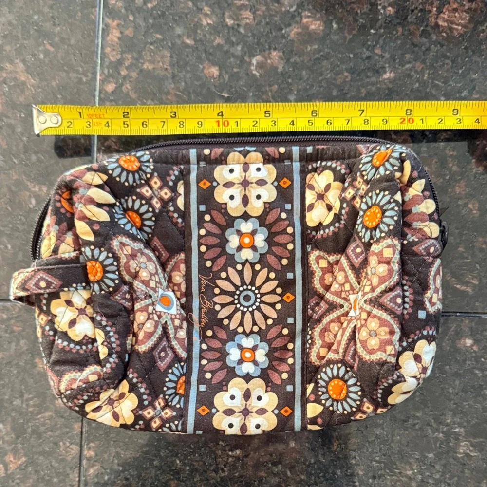 Vera Bradley Brown Canyon Patterned Travel Set - Picture 2 of 7